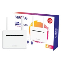 STRONG 4G LTE CAT6 Router - Unlocked 1200Mbps Dual-Band Gigabit STRONG 4G LTE CAT6 Router - Unlocked 1200Mbps Dual-Band Gigabit